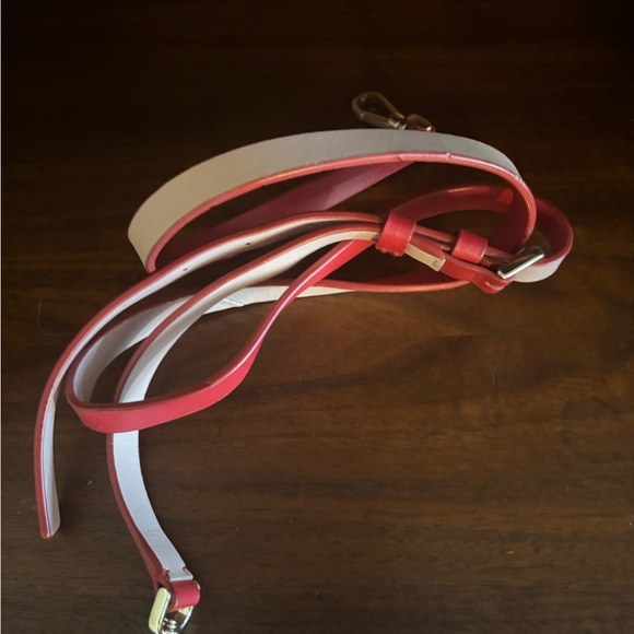 Kate Spade Red Scalloped Mini Bag - Picture 5 of 8